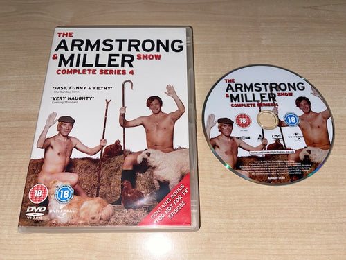 The Armstrong And Miller Show Series 4 DVD Front