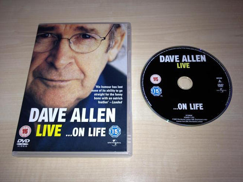 Dave Allen Live ...On Life DVD Front