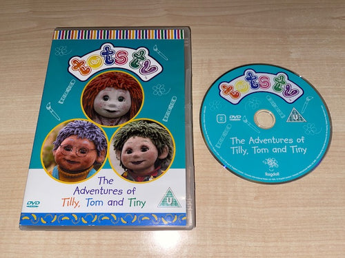 Tots TV The Adventures Of Tilly, Tom And Tiny DVD Front