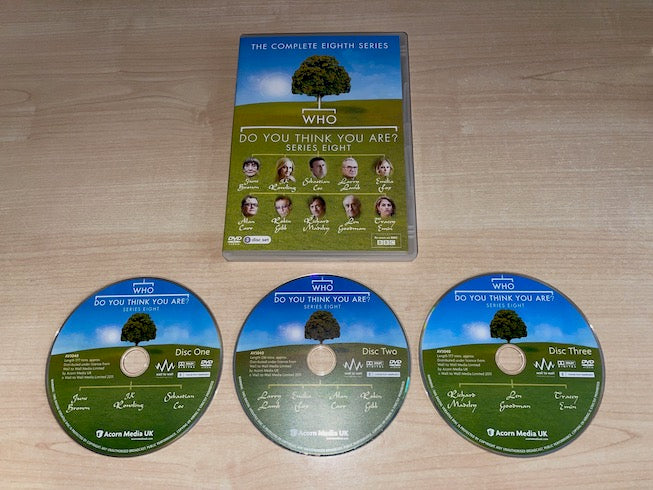 Who Do You Think You Are? Series 8 DVD Front