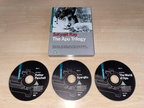 The Apu Trilogy DVD Front