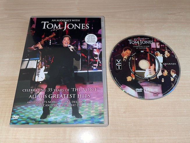 An Audience With Tom Jones DVD Front