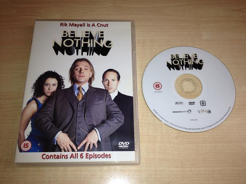Believe Nothing DVD Front