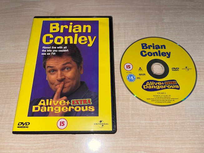 Brian Conley Alive And Extra Dangerous DVD Front