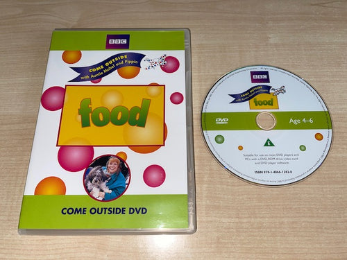 Come Outside With Auntie Mabel And Pippin - Food DVD Front