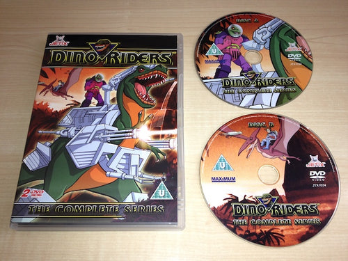 Dino Riders DVD Front