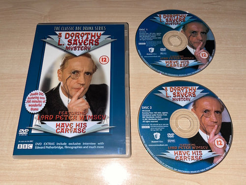 A Dorothy L Sayers Mystery - Have His Carcase DVD Front