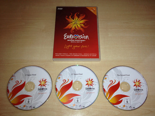 Eurovision Song Contest Baku 2012 DVD Front