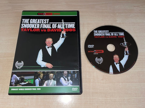 The Greatest Snooker Final Of All Time DVD Front