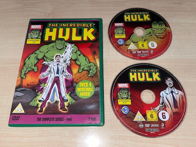 The Incredible Hulk 1966 Complete Series DVD Front
