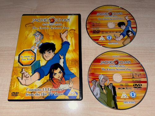 Jackie Chan Adventures Season 1 DVD Front