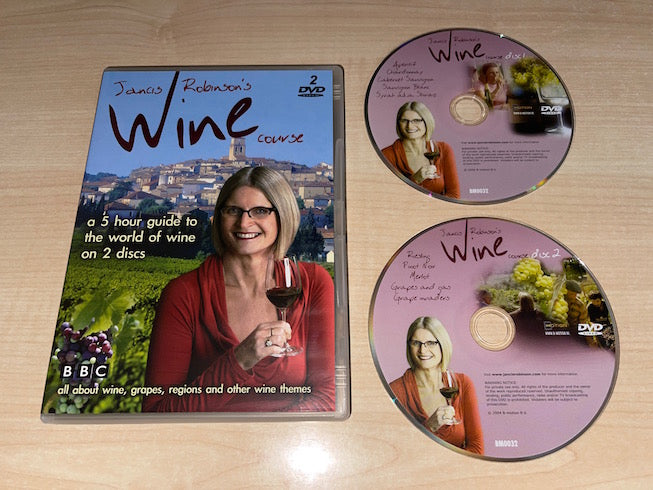 Jancis Robinson’s Wine Course DVD Front
