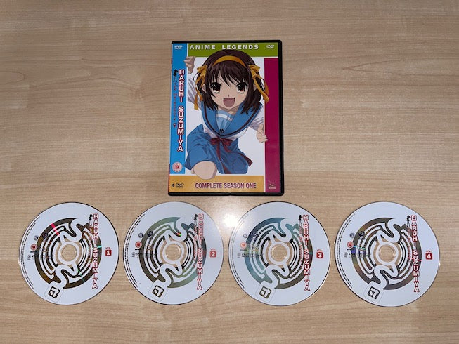 The Melancholy Of Haruhi Suzumiya Season 1 DVD Front