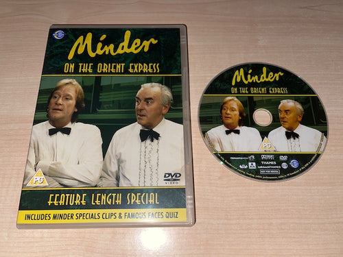 Minder On The Orient Express DVD Front