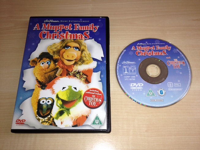 A Muppet Family Christmas DVD Front