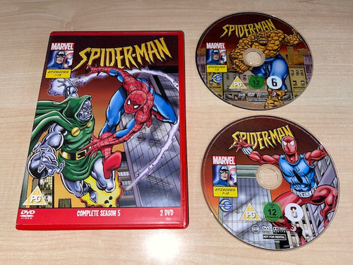 Spider-Man Season 5 DVD Front