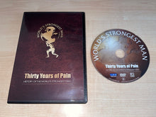 Load image into Gallery viewer, Thirty Years Of Pain - History Of The World’s Strongest Man DVD Front
